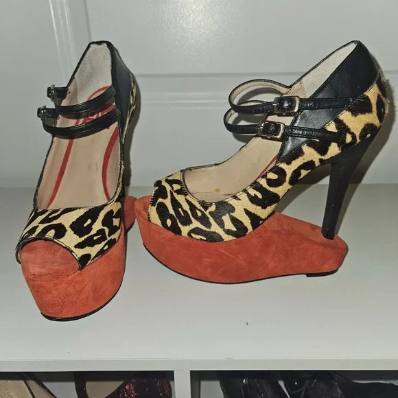 Dolce Vita 8 Platform Peep Toe High Heel Shoe - Picture 2 of 10